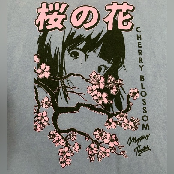 Japanese Oversized Tee Streetwear Black Matter size Large - Picture 3 of 5